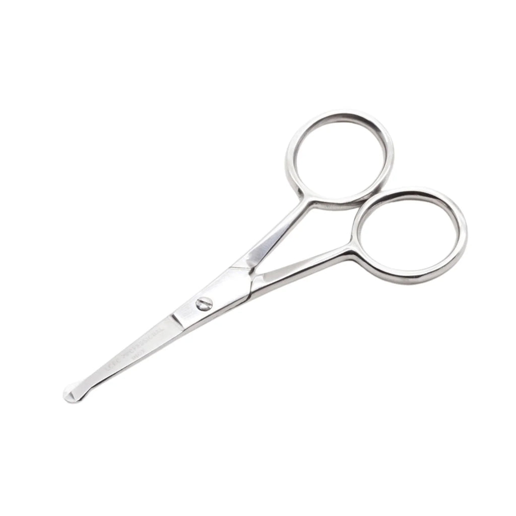 Tijera Para Bigote Y Nariz De Punta Recta Acero Inoxidable Plata