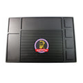 Tapete Para Barberia Silicon Negro