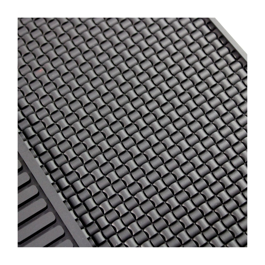 Tapete Para Barberia Silicon Negro