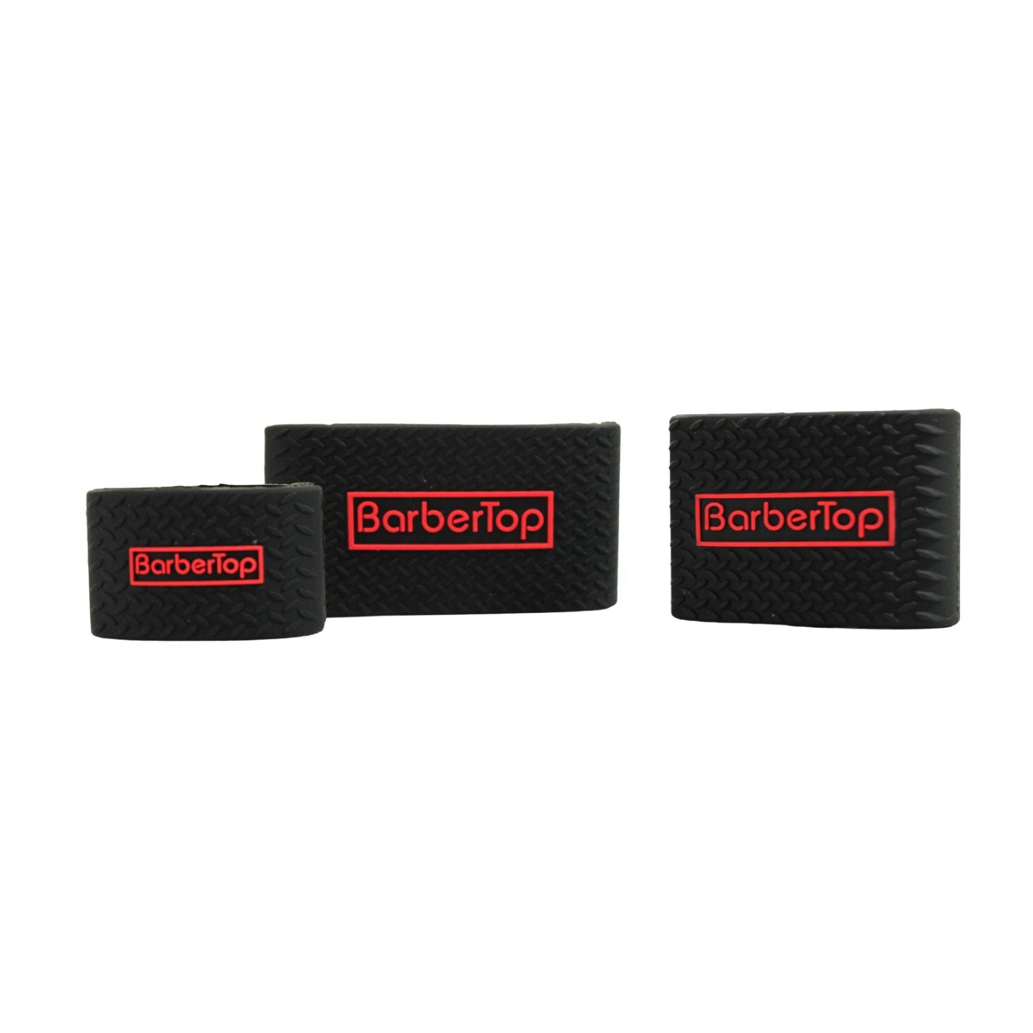 Sujetadores Antideslizantes Para Maquina De Corte Silicon Negro/rojo