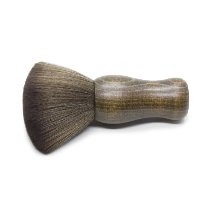 Bledo Para Cuello Con Cerdas De Acabado Suave Sintetico/madera Cafe