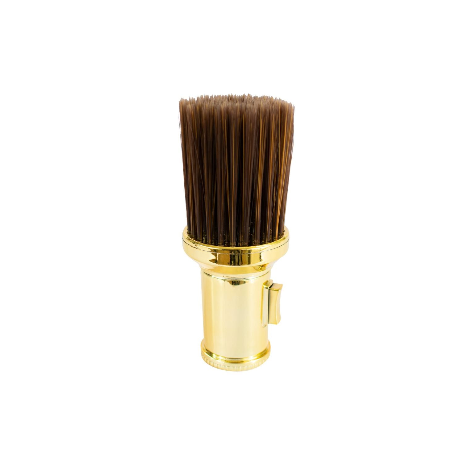 Bledo Para Cuello Con Dispensador De Talco Cerda Sintetica/plastico Dorado