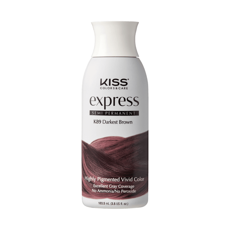 Tinte de Cabello Semi Permanente Express K89 - Darkest Brown