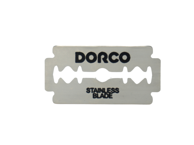 Dorco Razors Double Edge Blades Blue 100 CT