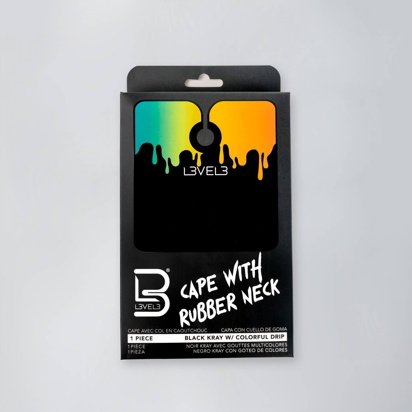 L3VEL3 Capa de corte de cuello de goma profesional