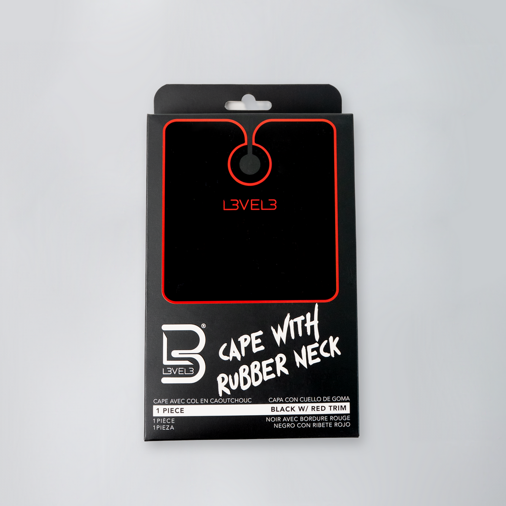 L3VEL3 Capa de corte de cuello de goma profesional