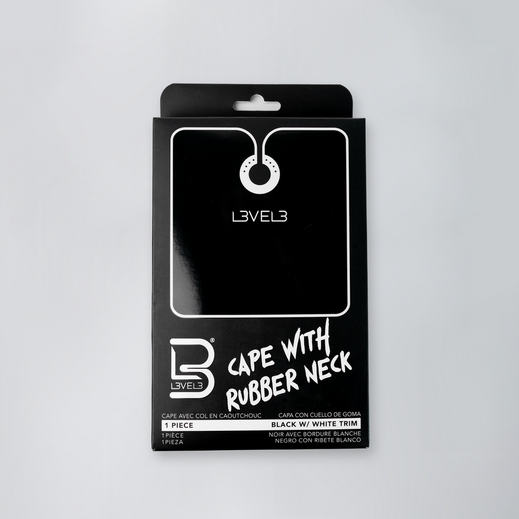 L3VEL3 Capa de corte de cuello de goma profesional