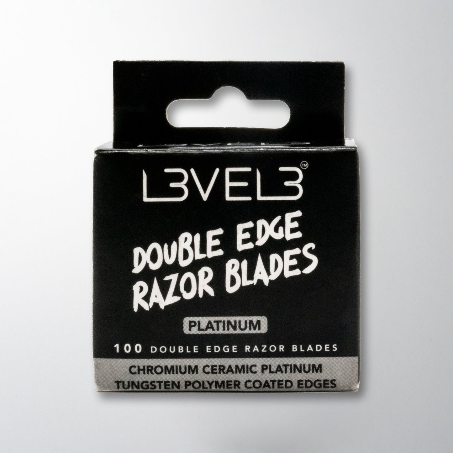 L3VEL3 Navajas de afeitar de doble filo