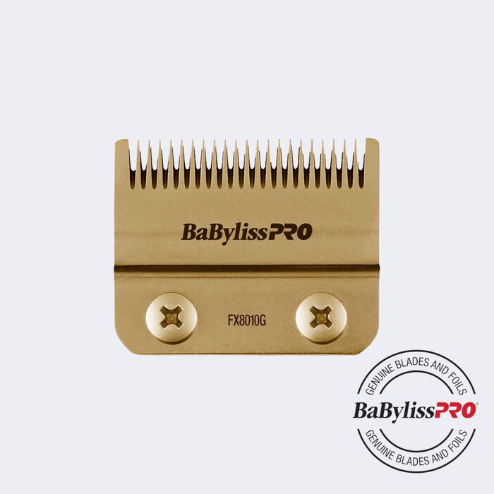 Cuchilla para cortes Fade de titanio dorado BaBylissPRO®