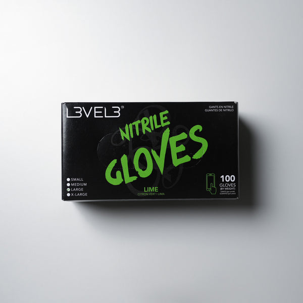 L3VEL3 Guantes Profesionales De Nitrilo
