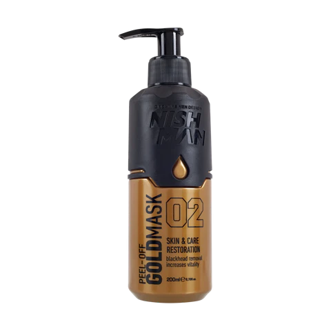 MISHMAN 02 Mascarilla Dorada