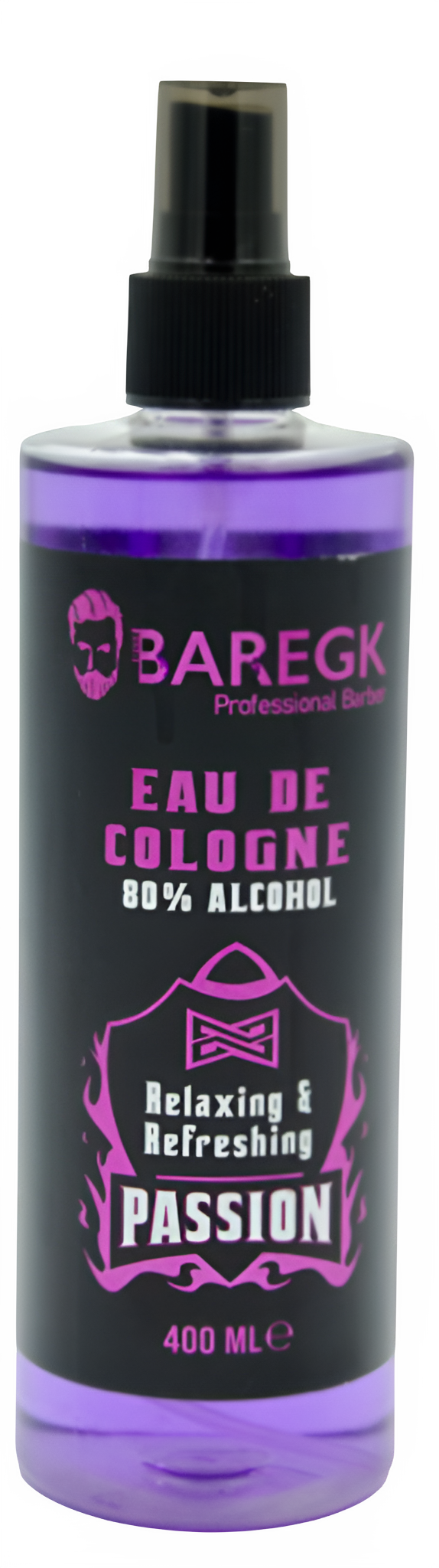 BAREGK PASSION Colonia De Larga Duración Después De Afeitar 400ml