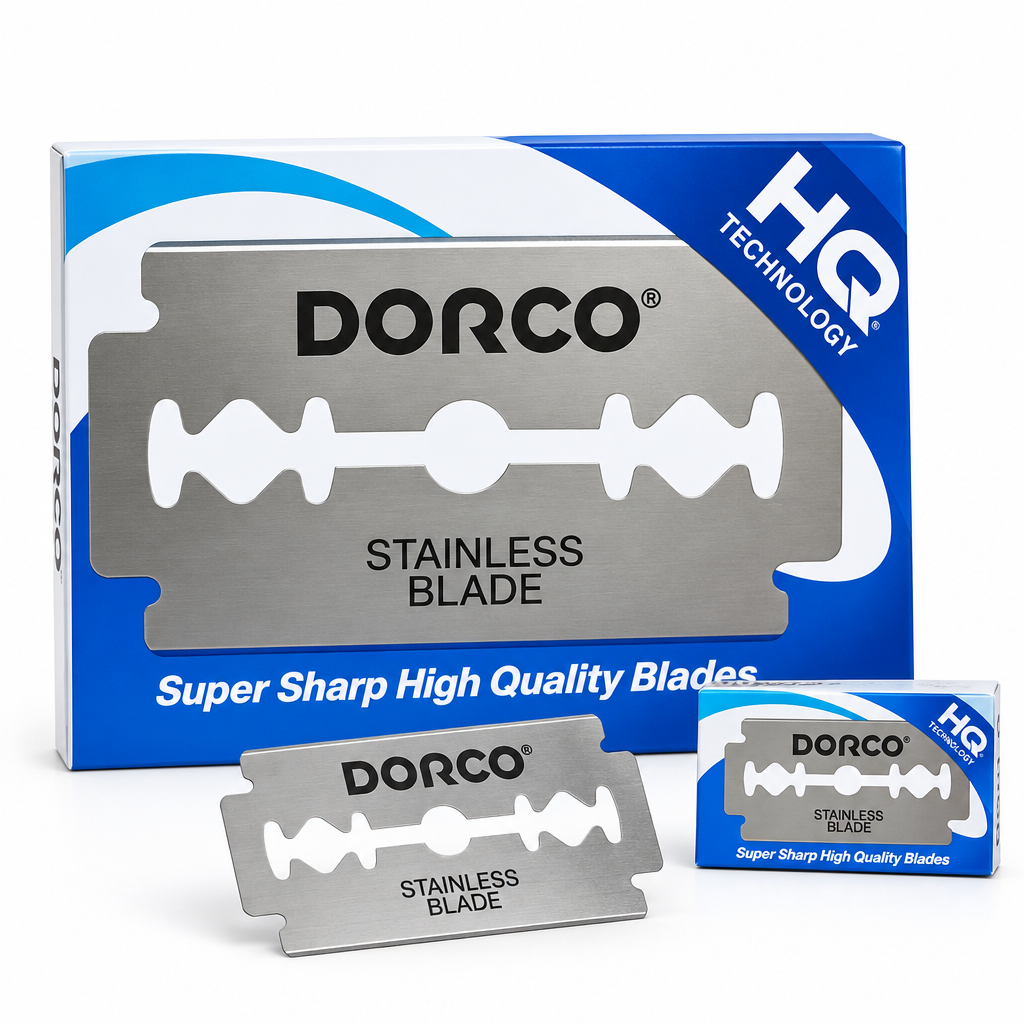 Dorco azul navajas de doble filo- 100pz