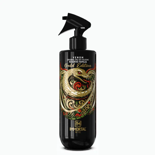 IMMORTAL AFTERSHAVE VENOM GOLD EDITION