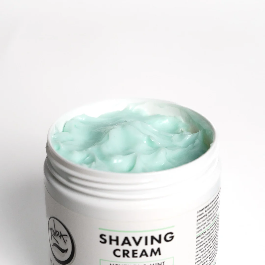 ROLDA Crema De Afeitar Con Mentol Y Menta Para Pieles Sensibles.