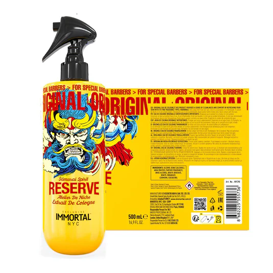 IMMORTAL AFTERSHAVE SAMURAI