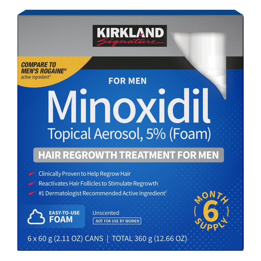 KIRKLAND MINOXIDIL EN ESPUMA- 1pz