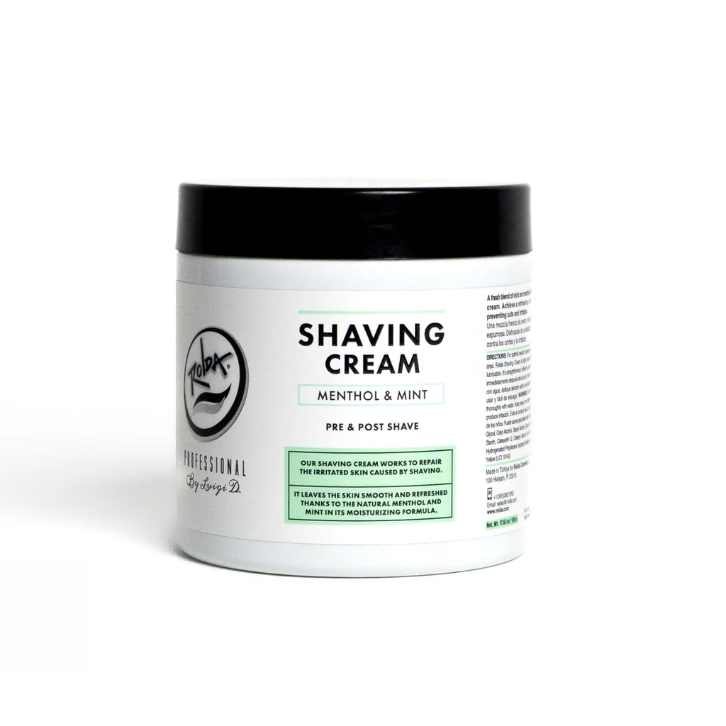 ROLDA Crema De Afeitar Con Mentol Y Menta Para Pieles Sensibles.