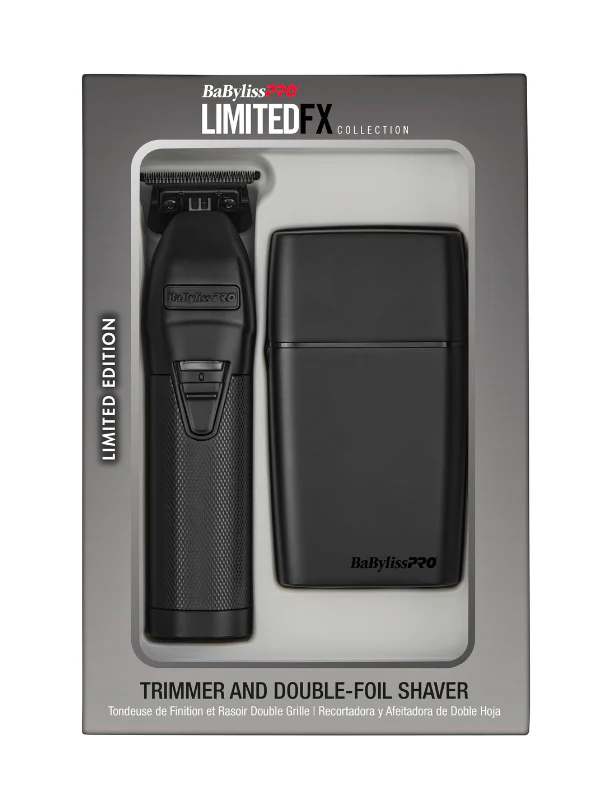 BABYLISS COMBO TRIMMER & SHAVER MATTE BLACK