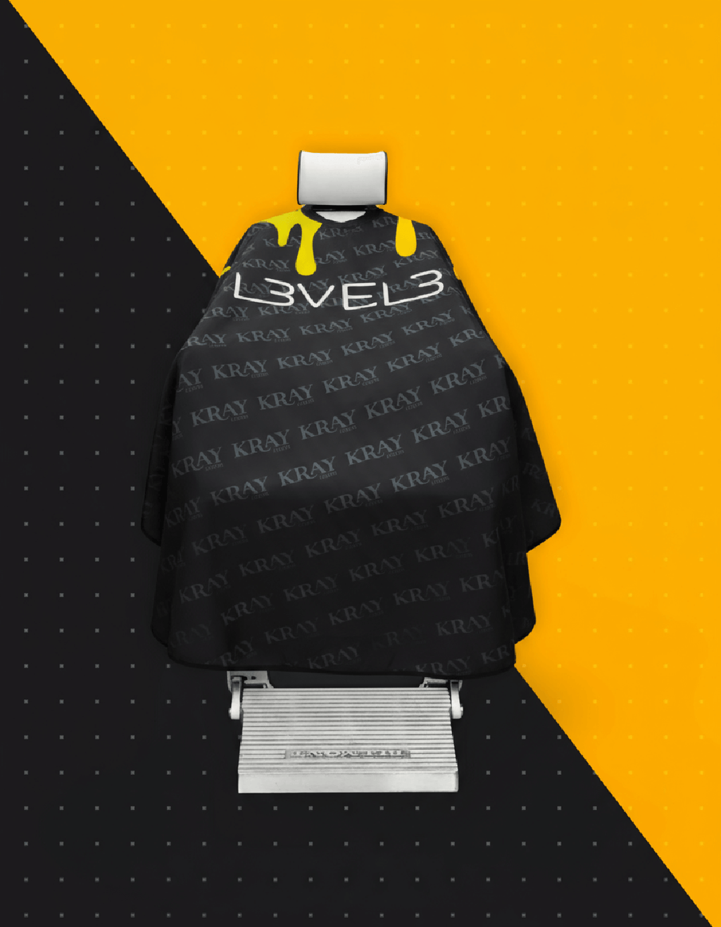 L3VEL3 Capa de corte de cuello de goma profesional