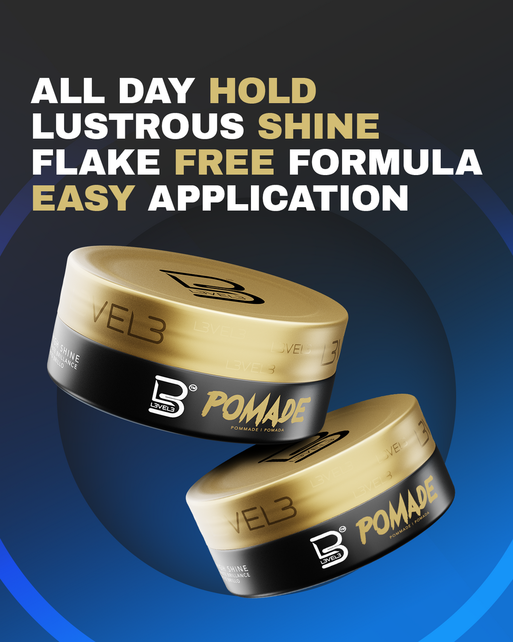 L3VEL3 Pomada para peinar el cabello