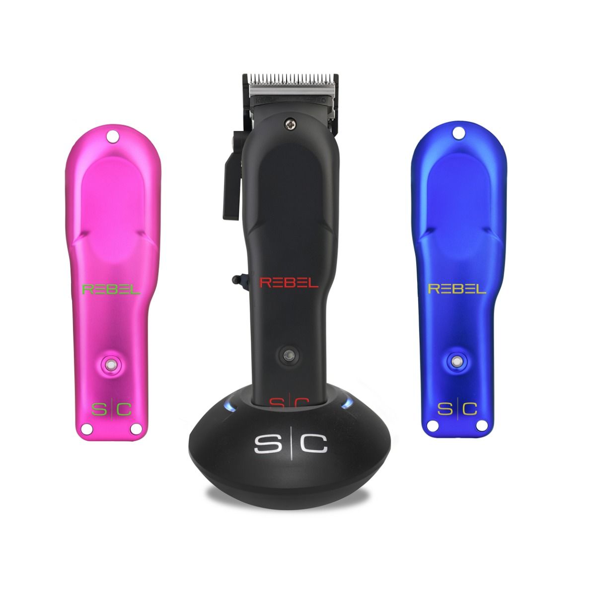 Rebel Clipper - Professional Cordless Modular Hair Clipper with Super-Torque Motor