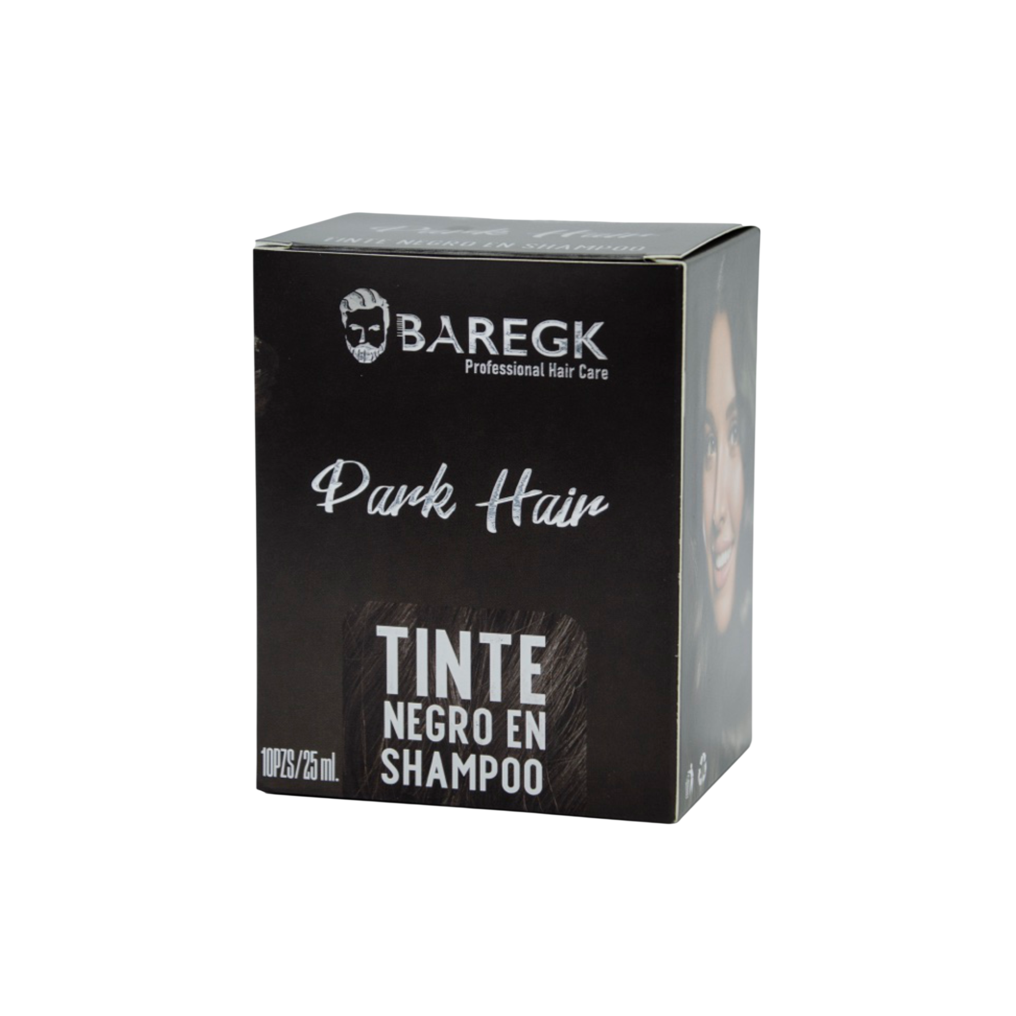 BAREGK Shampoo Tinte Negro