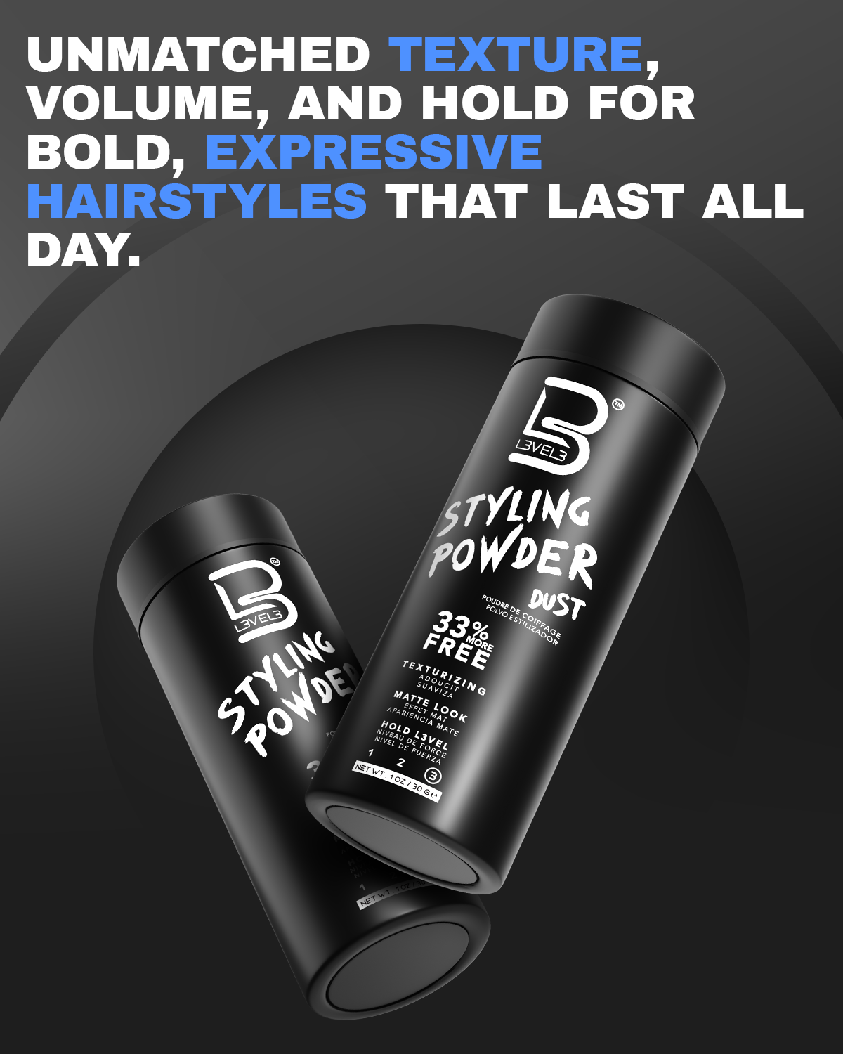 L3VEL3 Cera en Polvo