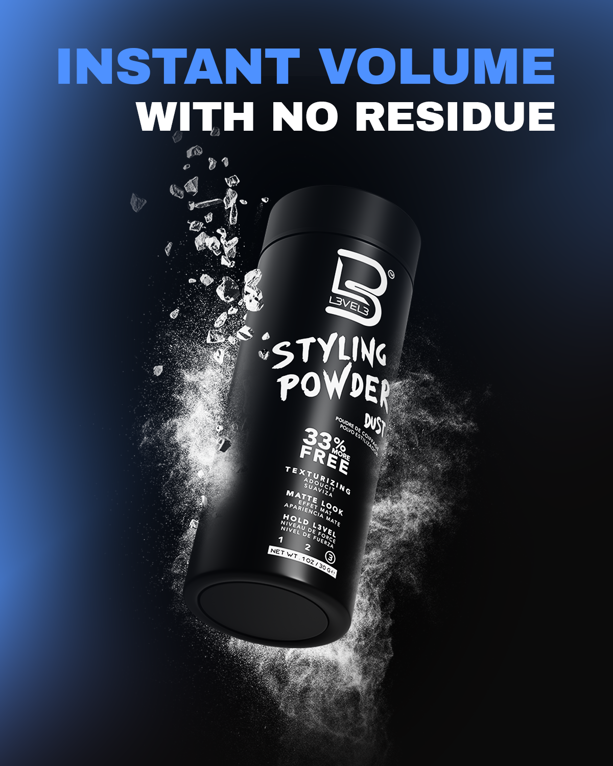 L3VEL3 Cera en Polvo