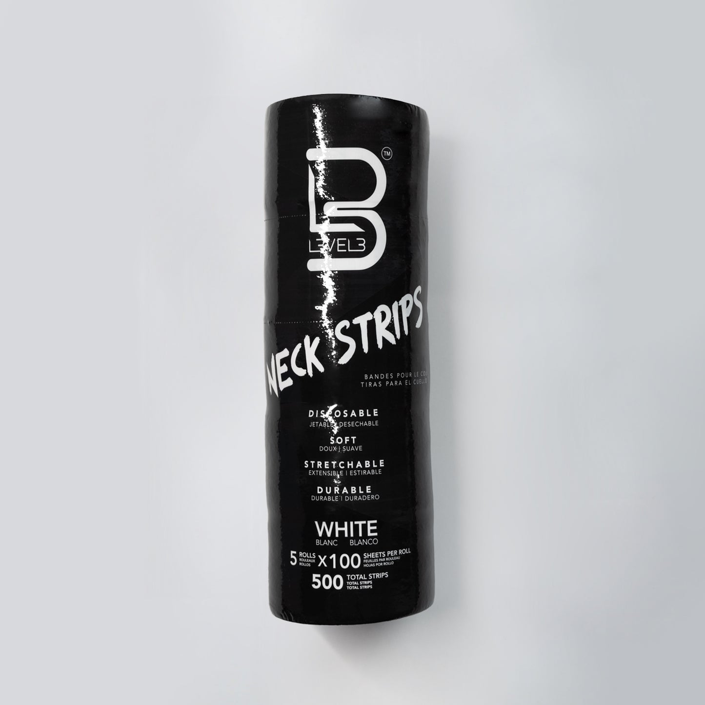 L3VEL3 Tiras de papel para el cuello